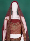 Banarasi Tissue Cut Dana Bridal Designer Lehenga Choli - 2